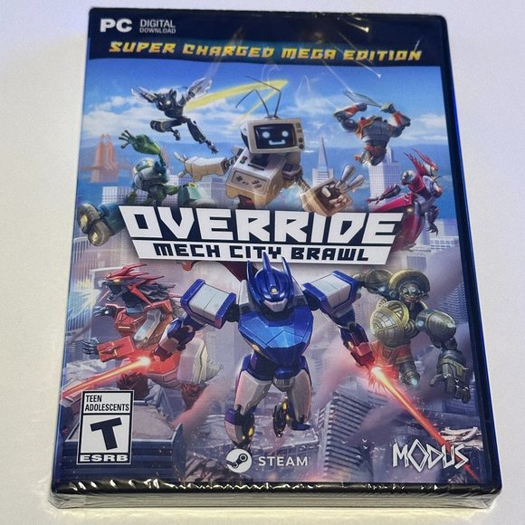 Override Mech City Brawl PC Digital Factory Sealed - Picture 1 of 2